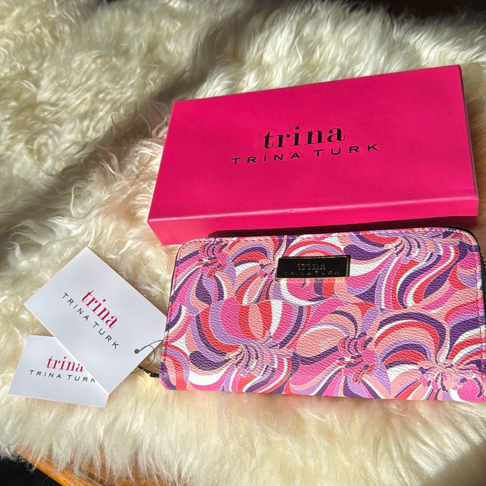 NWT- Tina Turk Long Wallet Boxed